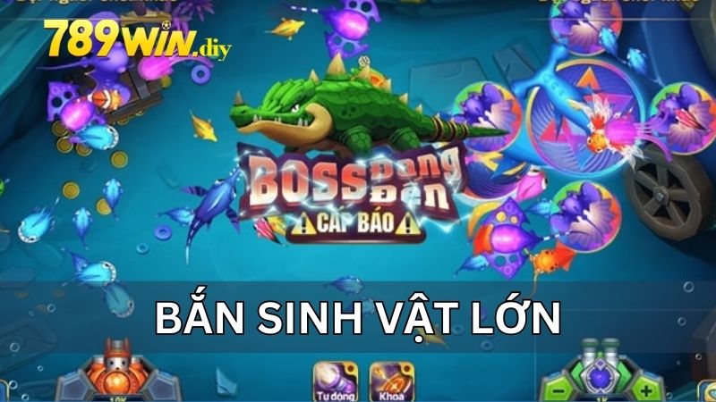 Sinh vật lớn xuất hiện đầy thử thách 