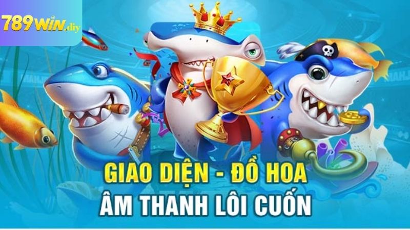 Giao diện của bắn cá xèng rất hấp dẫn